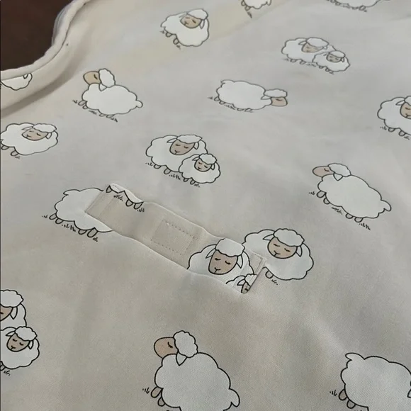 4 Season® Ultimate Baby Sleep Bag, Merino Wool & Organic Cotton, Sheep 2-24mths - Picture 5 of 5